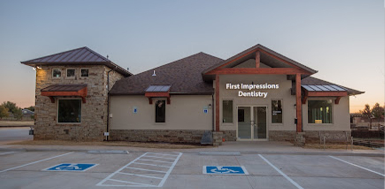 Exterior of First Impressions Dentistry of Yukon office